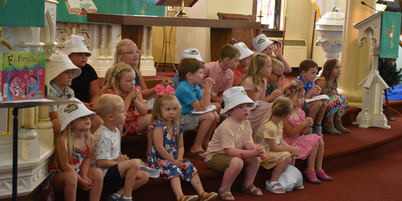 Vacation Bible School Students Shares Their Talents and Ministry