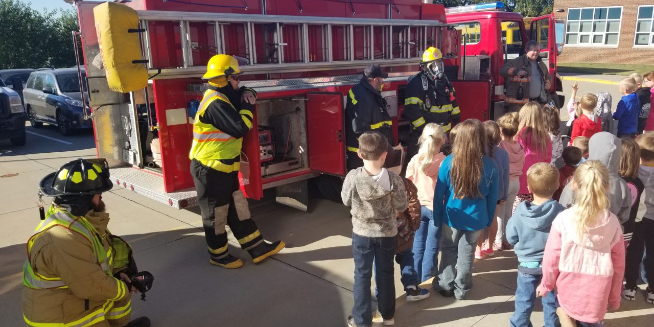 Fire Prevention Week at the school