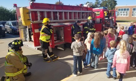 Fire Prevention Week at the school