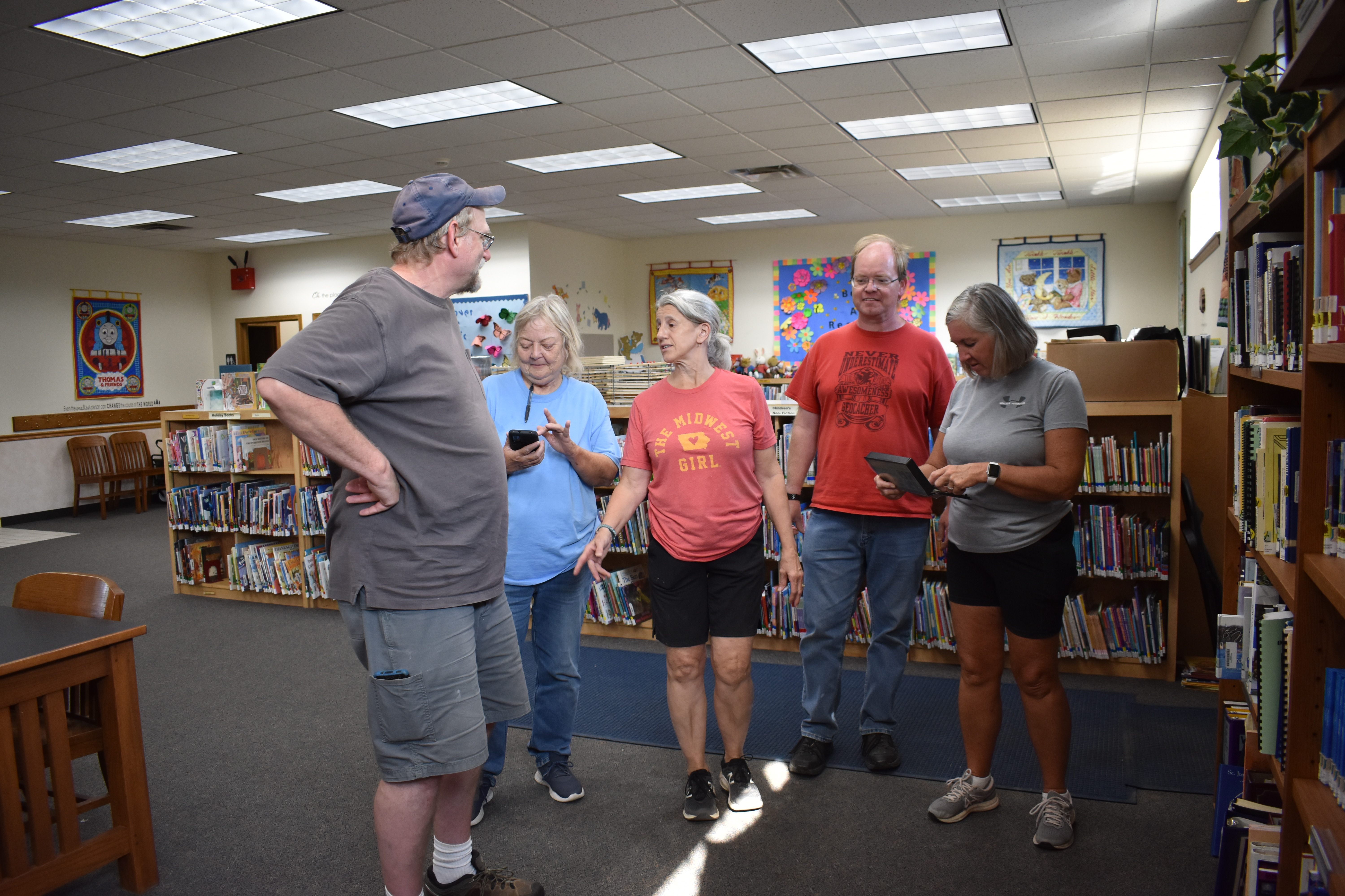 Geocachers Navigate the County Searching for Hidden Treasures