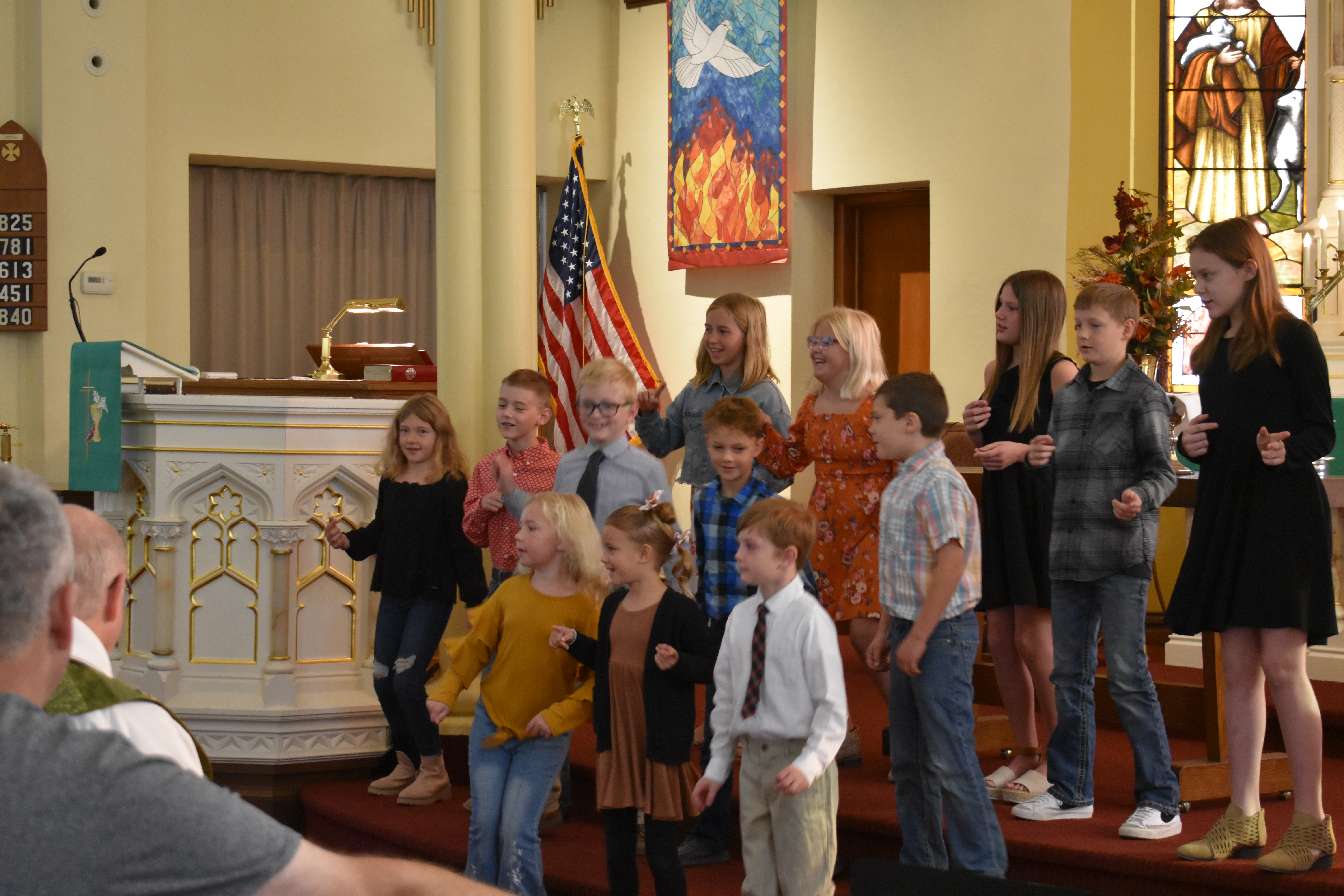  Wednesday Whirl Provides Special Music at Service