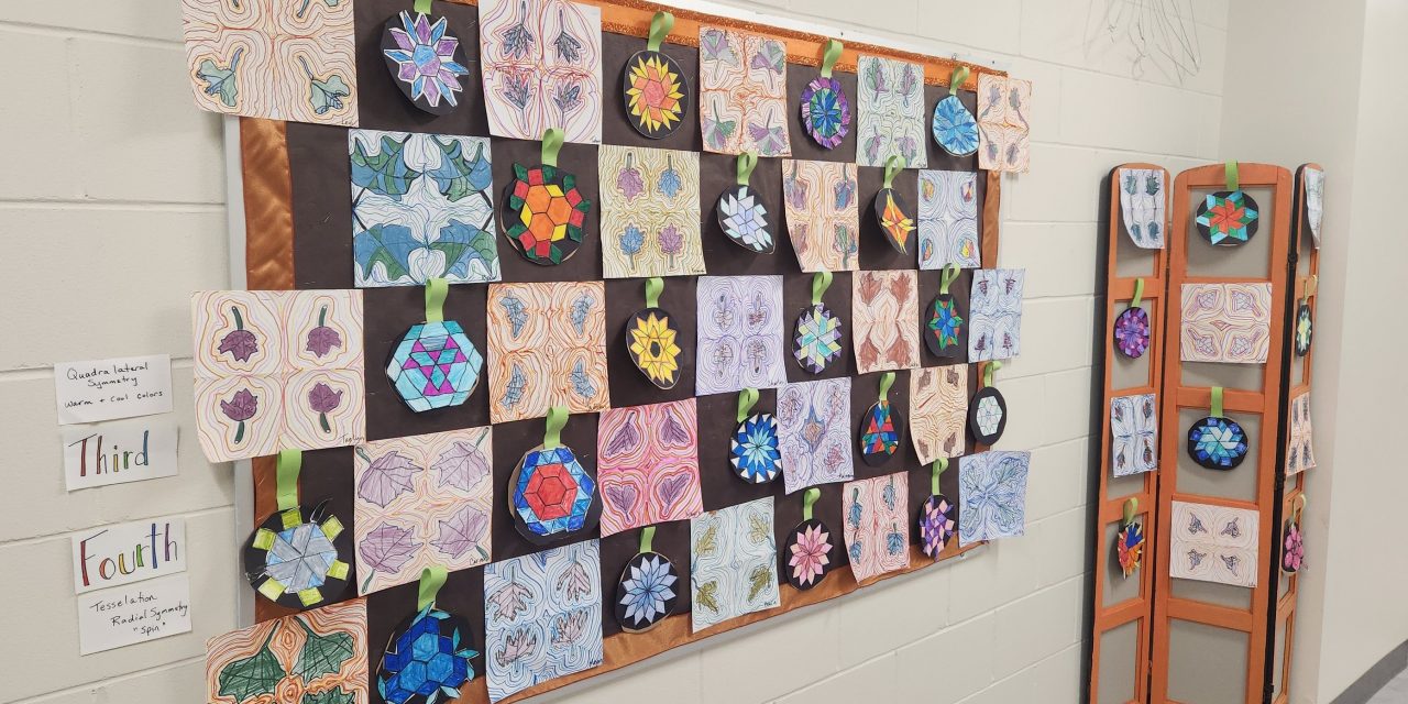 Easton Valley Elementary Art on Display