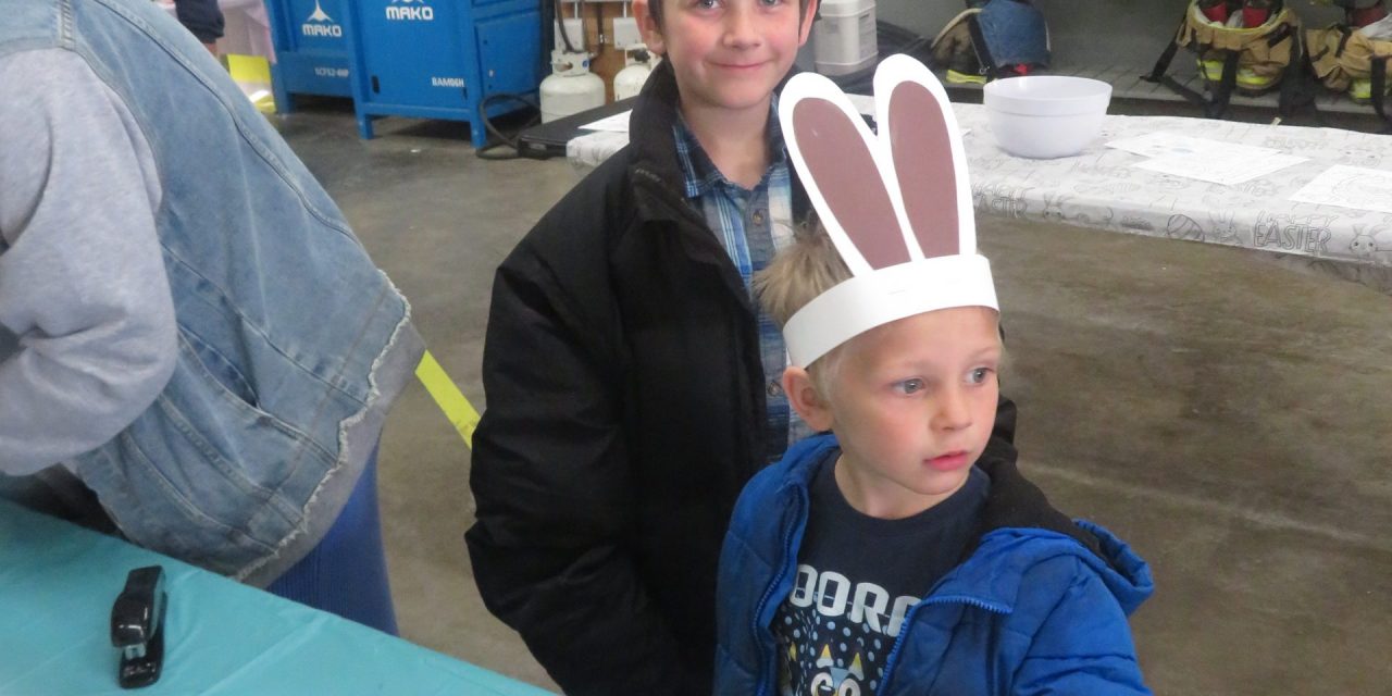 The Preston Fire Department Women’s Auxiliary Hosted an Easter Celebration
