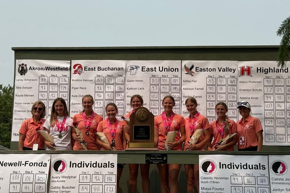 Easton Valley Girls Golf Team Wins Back-to-Back State Titles with Another Dominant Performance