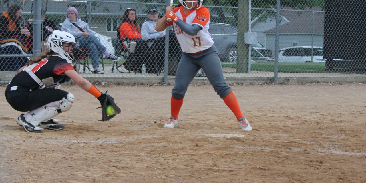 Easton Valley Girls Softball Team Fight Hard Game Against Springville