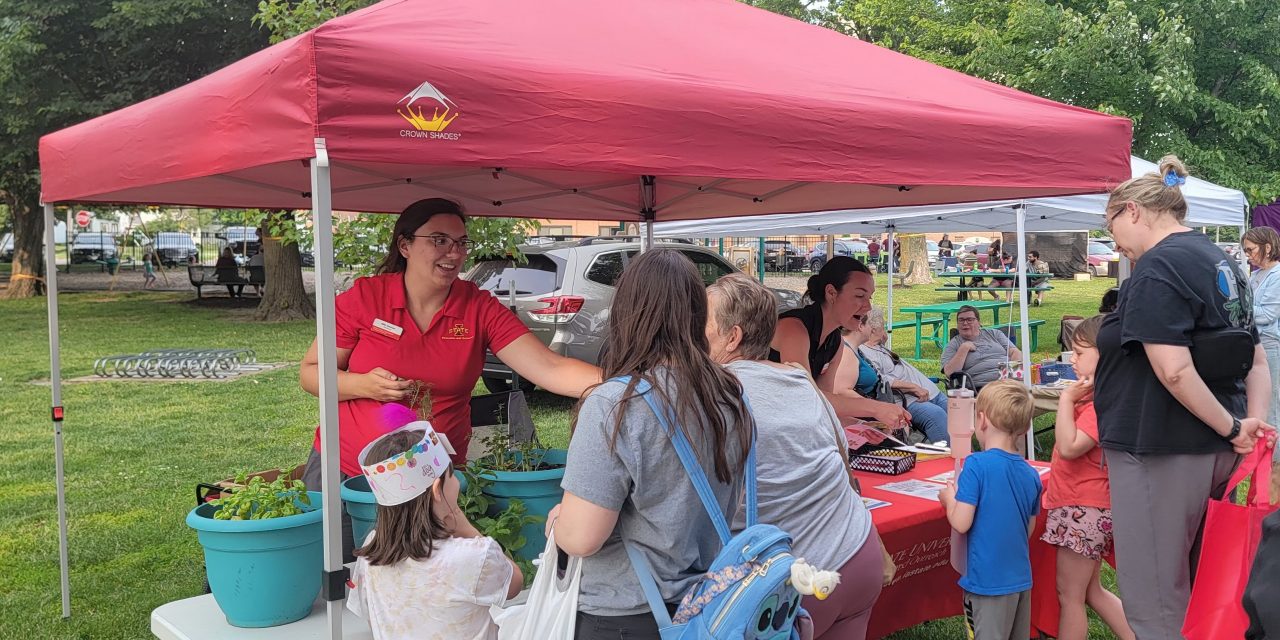 Power of Produce (PoP) Club Engages Local Youth at DeWitt Farmers Market