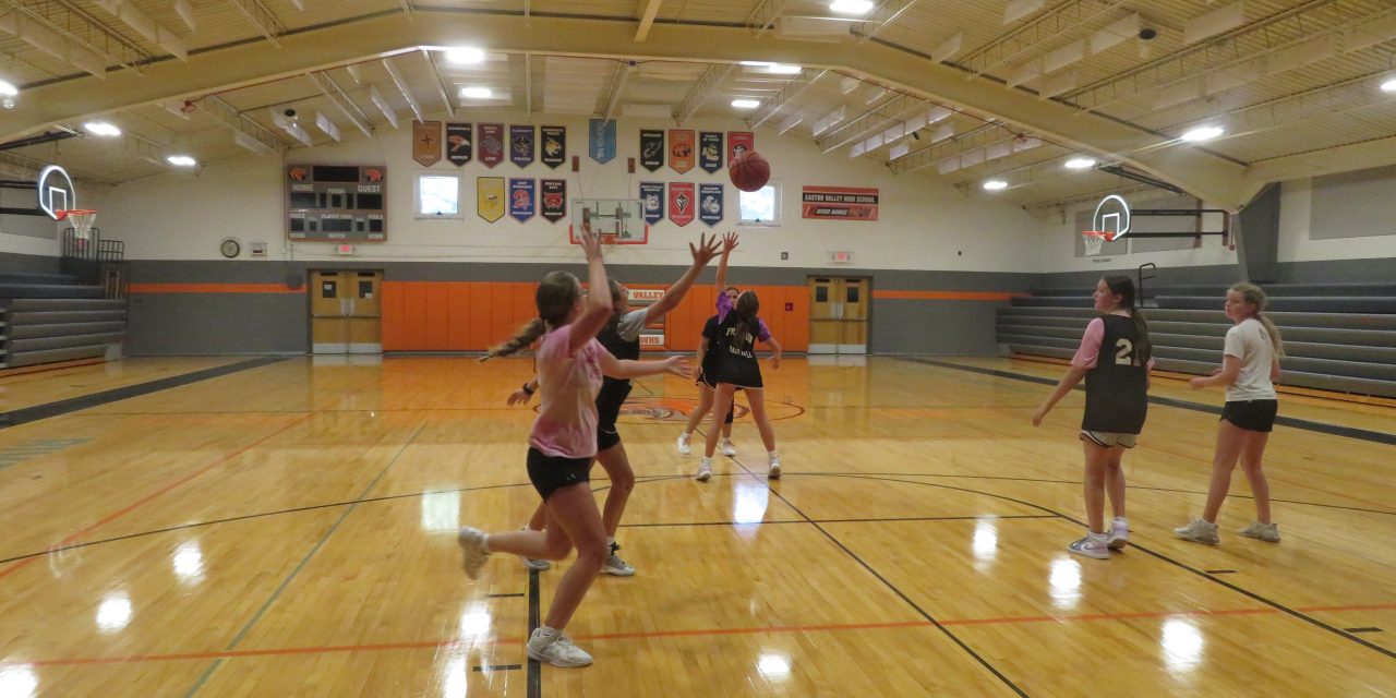 Hangin’ Out and Playing Hoops
