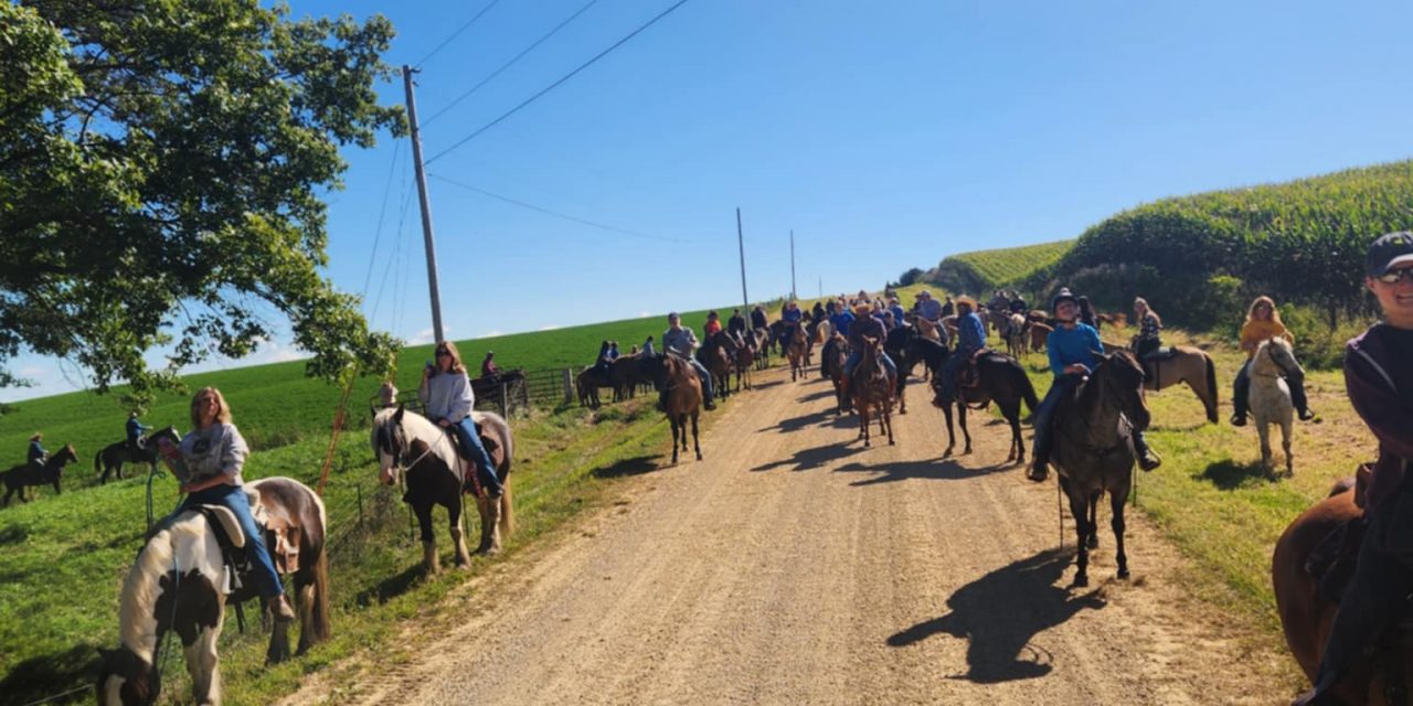 Annual Sabula Benefit Trail Ride Kicks Off Another Successful Ride